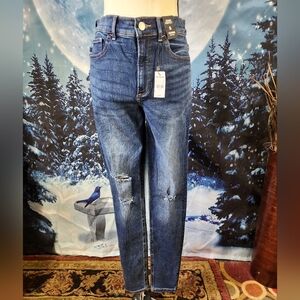 EXPRESS Denim Perfect High Rise Jeans Pants MED Size 8 NWT!